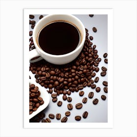 Coffee Beans 6 Art Print