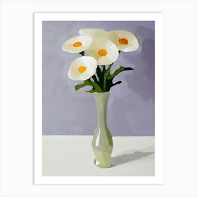 Flowers In A Vase 6 Art Print