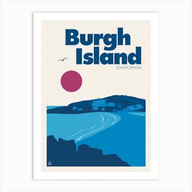 Burgh Island, South Devon 1 Art Print