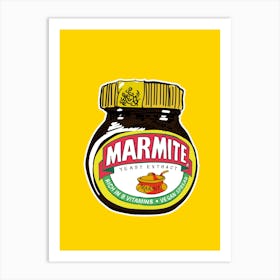 Marmite Art Print Art Print