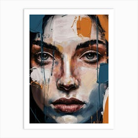 Portrait Of A Woman 37 Art Print