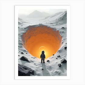 Hole In The Ground Art Print