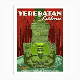 Yerebatan Cistern, Turkey Art Print