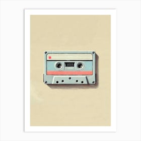 Cassette Tape Art Print