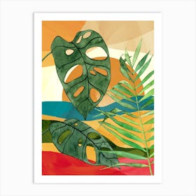 Abstract Tropical Art 14 Art Print