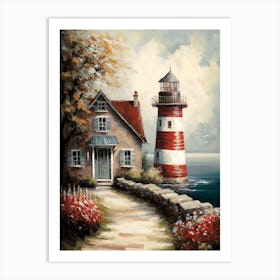 Sea And Light Art Print