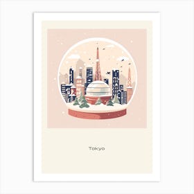 Tokyo Japan 1 Snowglobe Poster Art Print