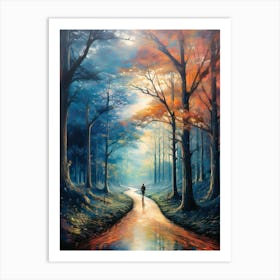 Walk In The Woods 1 Art Print