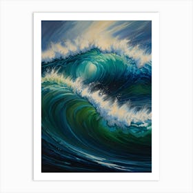 Ocean Wave 3 Art Print