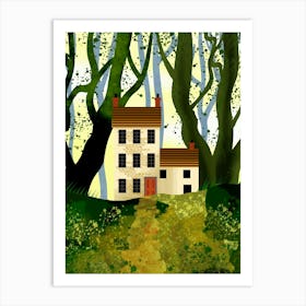 The House in the Forest Art Print