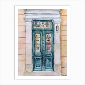 Ancient Door Art Print