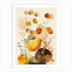 Autumn Flowers Art Print