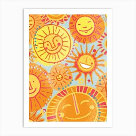 All The Sunshine Art Print