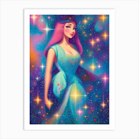 Fantasy In Space Art Print