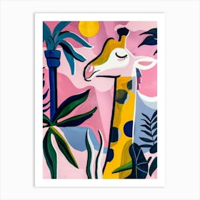 Giraffe 102 Art Print