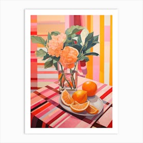 Flower Still Life Painting 11 Art Print