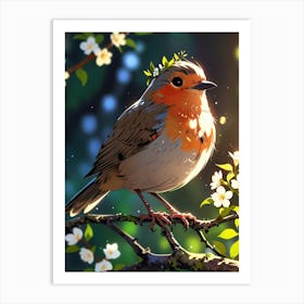 Robin 22 Art Print