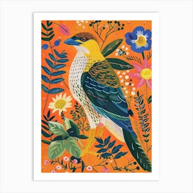 Spring Birds Crested Caracara 2 Art Print