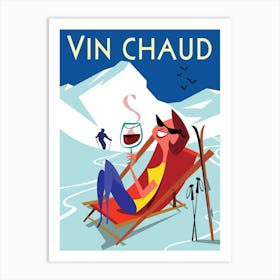 Vin Chaud Poster Art Print
