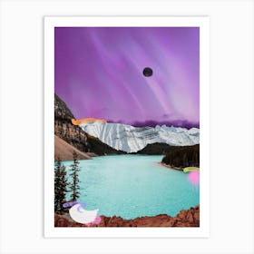 Amethyst Skies Art Print