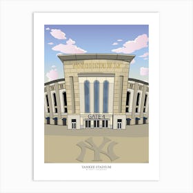 Yankee Stadium Art Print