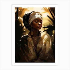 African Woman 3 Art Print