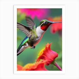 Hummingbird 2 Art Print