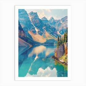 Lake Banff 7 Art Print