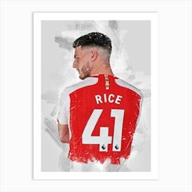 Declan Rice 1 Art Print