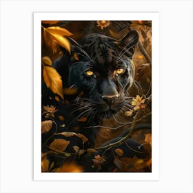 Black Panther 8 Art Print