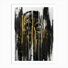 'Black And Gold' 13 Art Print