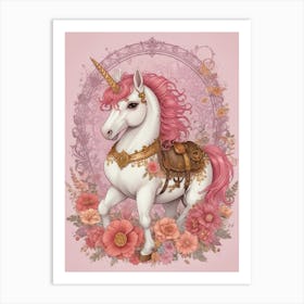 Steampunk Unicorn Art Print