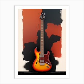 Rr Guitar Art Print