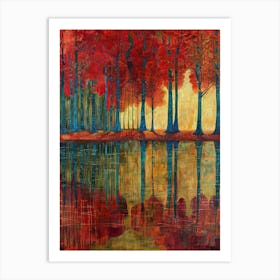 Autumn In The Woods 6 Art Print