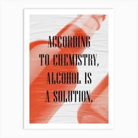 Adulting Solution1 Art Print