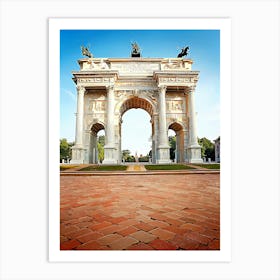 The Peace Arch In Milan Art Print