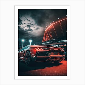 Lamborghini 7 Art Print