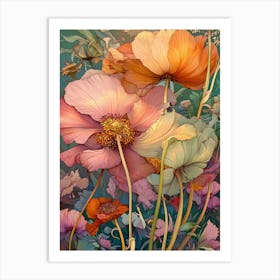 Poppies Art Print