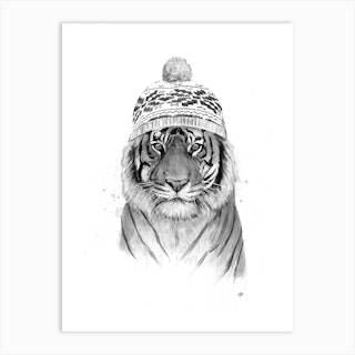 Siberian Tiger Art Print