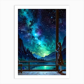 Night Sky 11 Art Print