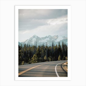 Montana Wilderness Highway Art Print