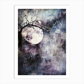 Full Moon Art 1 Art Print