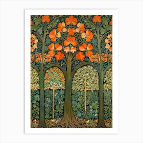 William Morris Tree Of Life 25 Art Print