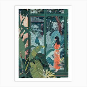 In The Garden Summer Palace China 1 Art Print