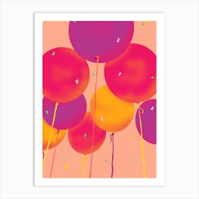 Balloon Art Print