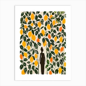 In The Lemon Garden Art Print