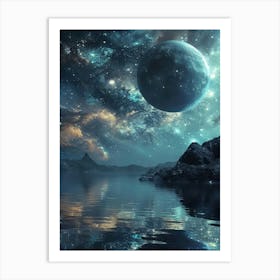 Nebula Galaxy 3 Art Print