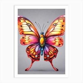 Colorful Butterfly 1 Art Print