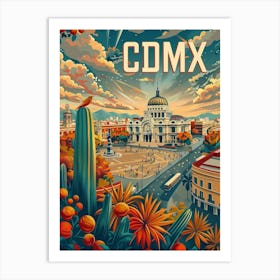 Mexico City 2 Art Print