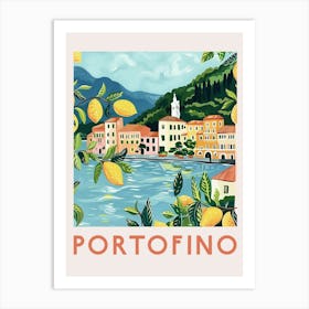 Portofino Coast Art Print